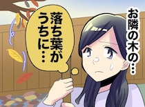お隣の木からの『落ち葉地獄』にため息。5年間のストレスを勇気を出して伝えら、想定外の展開に！