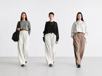 【ワイドパンツ】をすっきり着こなす。メンズライクなバランスでコーデを格上げ