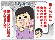 息子夫婦に【家庭菜園の野菜】を度々送ると → 「母さん、嫁が眠れないほど悩んでる」一体、何が！？