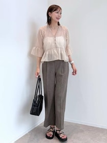 40・50代「ラクなパンツはダル着見え、、」→【グローバルワーク】の「スッキリ見えパンツ」で解決！
