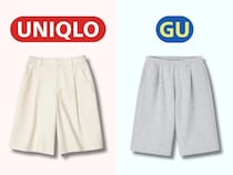 【ユニクロ・GU】同じ1,990円ならどっち？ 大人向けハーフパンツ比較