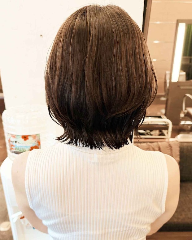 【40・50代】ボリュームほしいけど重たいのは嫌!→「ふんわりウルフ」でオシャレに解決◎