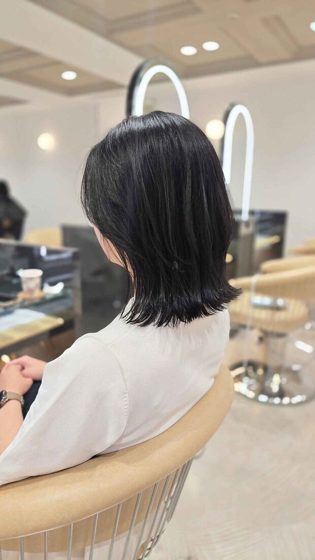 「コテで巻く時間ない」人へ！【40・50代】乾かすだけでOK♡「夏の楽ちんボブ」