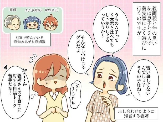 義姉「うちのしつけを見習ったら？（笑）」→ 息子「おばちゃん、やめてよ」ド直球な正論でスッキリ！
