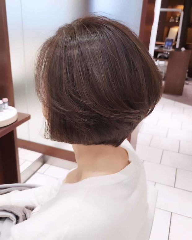 「白髪放置中」な【40・50代】に推したい! おしゃれヘアに大変身♡「白髪ぼかしボブ」
