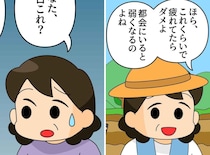 帰省すると「都会の人は苦労を知らない軟弱者」説教してくる義母が「えっ」東京で真っ青になったワケ