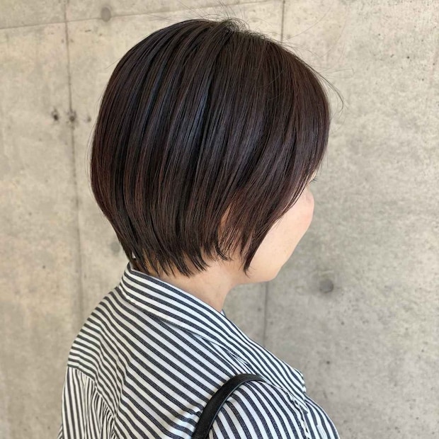 「夏にしたい短めヘア」はコレーー!【40・50代】が似合う♡「上品ショートボブ」