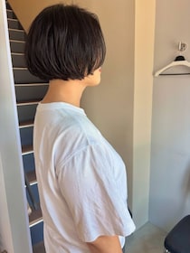 「中途半端な長さ」 → 老け見えかも！【40・50代】首元スッキリ♡「コンパクトボブ」