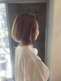 白髪に悩む【40・50代】こそおすすめ！ 断然シャレ見え♡「ハイトーンボブ」