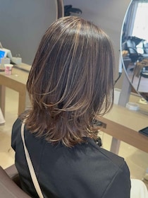 最強の組み合わせ見つけた、、！【40・50代】白髪もぼかす♡「レイヤーハイライト」