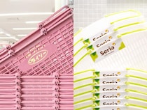 『ファイルボックス』に【100均のフォルダー】を組み合わせると → 小物収納がグッと快適に！