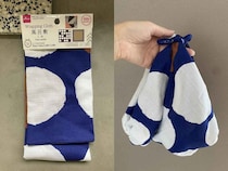【風呂敷】サッと結ぶだけ約30秒！ 便利で可愛い「簡単バッグ」の作り方