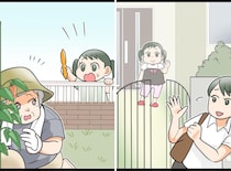 夏休みに小学生の娘を留守番させた結果。隣のおばあちゃんと『予想外の交流』をしていた