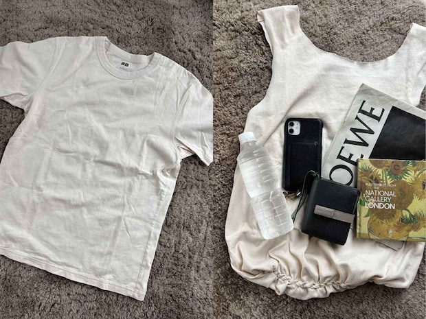 着なくなった【Tシャツ】捨てないで！ 切って結ぶだけのバッグが「想像以上に簡単」