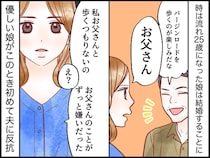 娘の結婚を喜ぶ“モラ夫”に「私、お父さんと歩くつもりはないの」娘がピシャリ！ さらに、妻も？