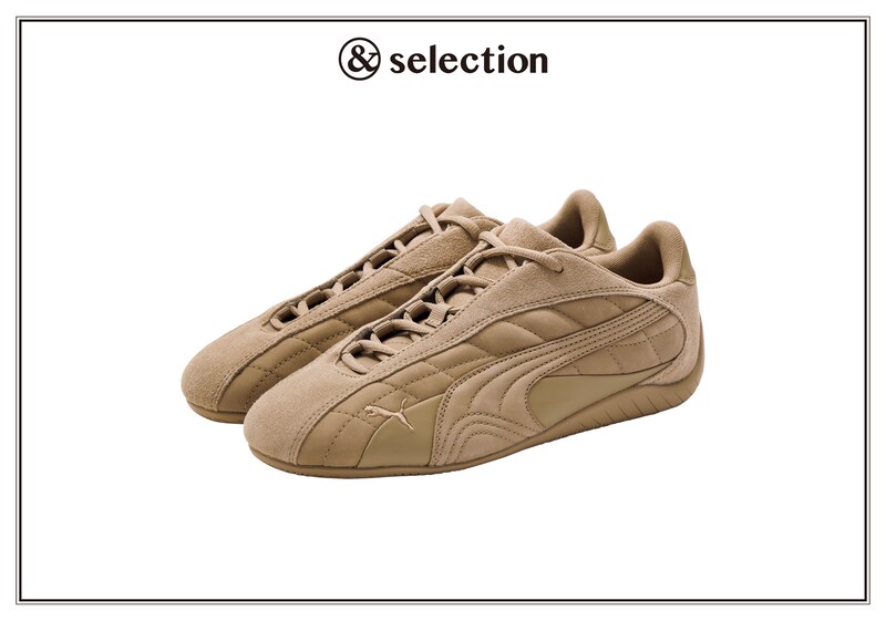 〈プーマ〉の人気スニーカーに〈グラフペーパー〉のモダンな要素を加えた新作がお目見え。