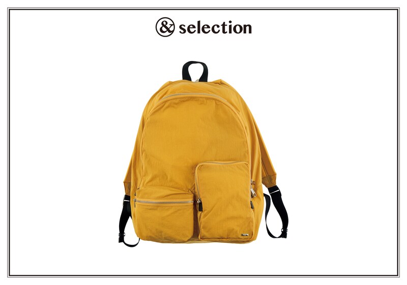 新ブランド〈サイ〉のバックパックは、野菜や植物から抽出した染料による自然な色合いが特徴。