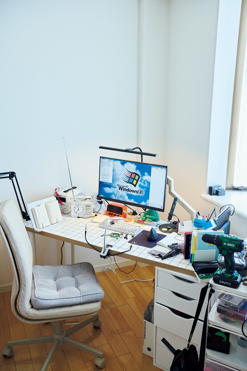 すべてのものを、取りやすく。無駄づくり発明家・藤原麻里菜さんの心地よい仕事場。