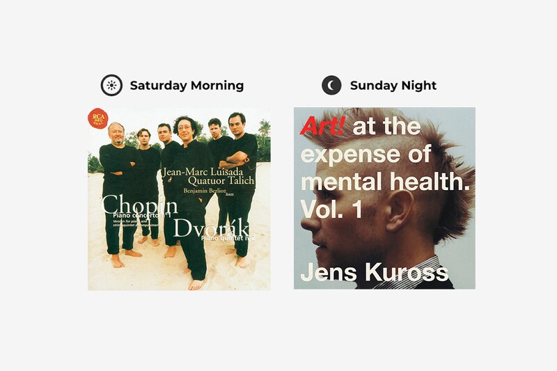 バイオリニスト、アレンジャー 須原杏さんが選ぶ土曜の朝と日曜の夜の音楽は今日で最終回。「ゆったり時間のある土曜の朝」には、Jens Kuross の「I Only Ever Loved Your Ghost」を。
