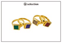 唯一無二の個性が宿る、天然石をあしらった〈ララガン〉のリング。