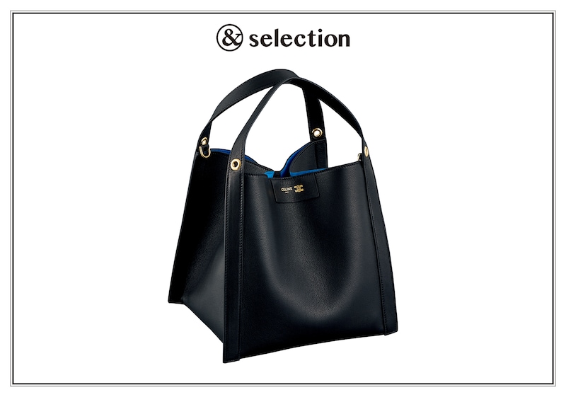 〈セリーヌ〉のレザーバッグに、スクエア型が仲間入り。