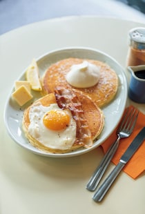 一度食べたら忘れられない、大川雅子さんの思いが伝わるパンケーキ。