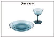 〈木村硝子店〉で見つけた、再生硝子を使用した薄くて繊細なテーブルウェア。