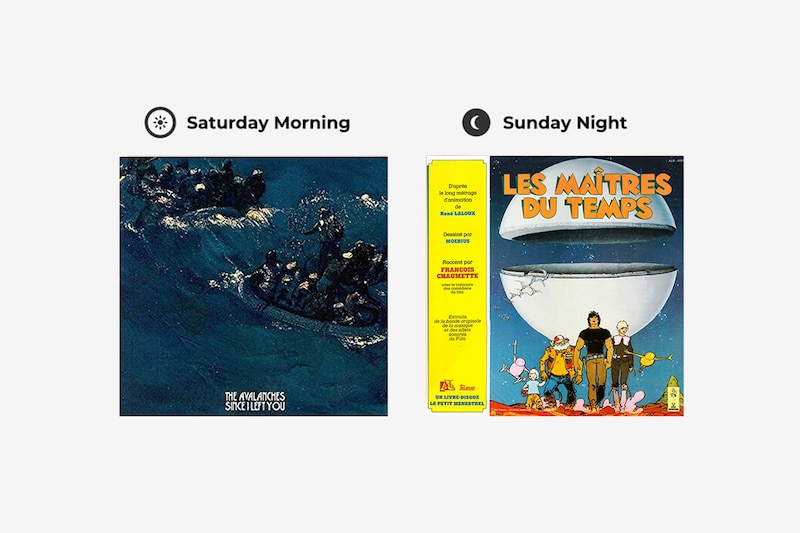 Web限定連載「土曜の朝と日曜の夜の音楽」。今月の選曲を担当するのは、シンガーソングライターの井上園子さん。映画『時の支配者』に流れるフランス語の子守唄など。週末の静かな時間にぜひ。