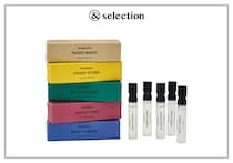 香りをイメージした写真とともに表現する、〈マグマニア〉のオードパルファム。