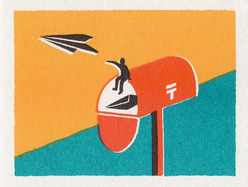 今日１日を、このイラストと。サカサノカサvol.18