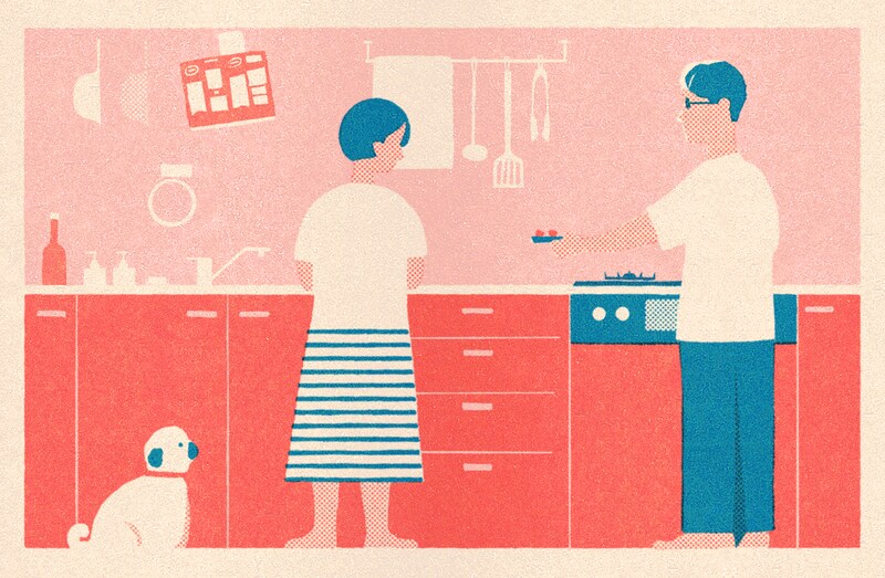 今日1日を、このイラストと。サカサノカサvol.25