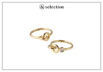 〈シャルロット シェネ〉による曲線の造形美を堪能できるリング。