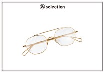 〈アーレム〉の新作アイウェアは、リムやブリッジのほのかな凹凸によってアンティークのような趣に。