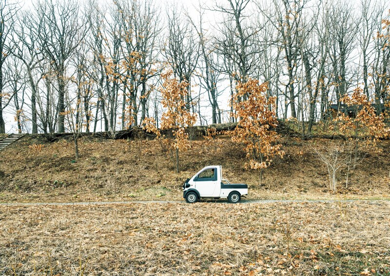【私とクルマ。】小さいボディに何でも詰め込んで。 MAYA NAKAMURA × DAIHATSU MIDGET II