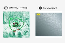 シンガーソングライター・mmm（ミーマイモー）さんが選ぶ土曜の朝と日曜の夜の音楽。土曜の朝は、初夏らしく、前向きになれる曲を。
