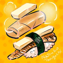 罪悪感への誘惑、うなぎバター春巻き。絵と文：谷口菜津子 (漫画家) #4