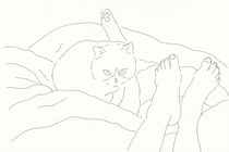 今日１日を、このイラストと。鳥屋 菜々子vol.1