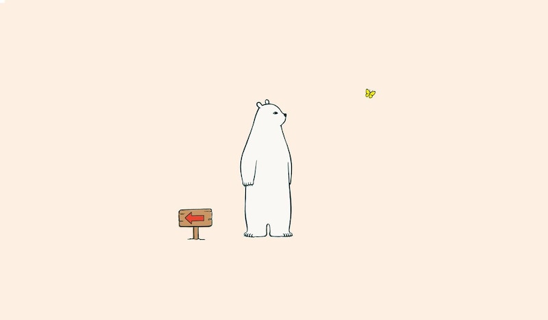 白くまのナヌークのつぶやき。「遠回りのこと」