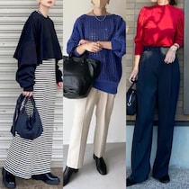 【ニット太り解消】50代のオシャレが叶う「細見せニット」の選び方