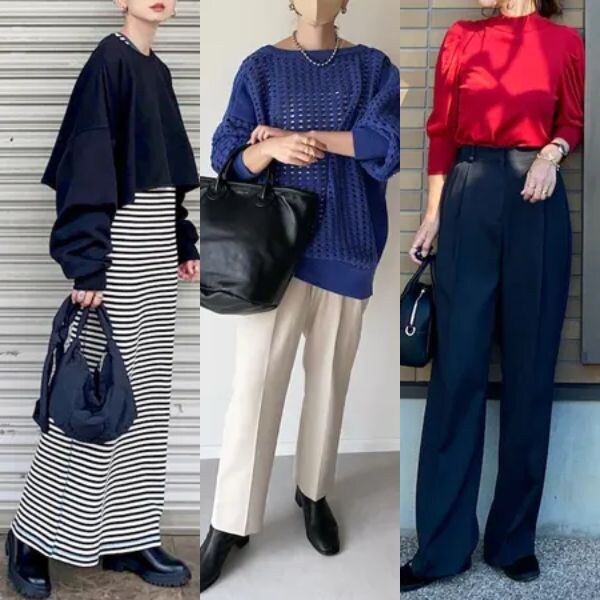 【ニット太り解消】50代のオシャレが叶う「細見せニット」の選び方