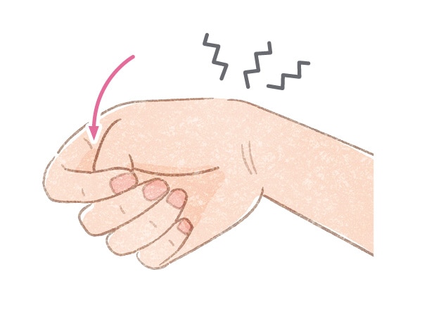 セルフチェック2:「ばね指」「ドケルバン病」「手根管症候群」