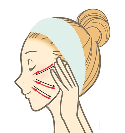 ファンデーションの塗り方