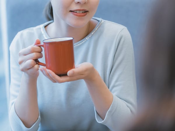 おしゃべりの途中