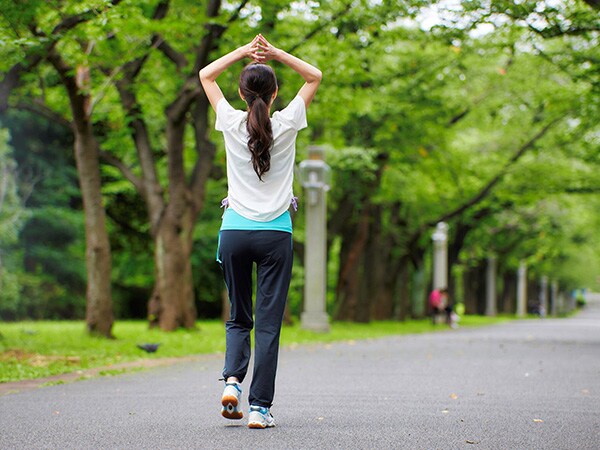 歩いているとき