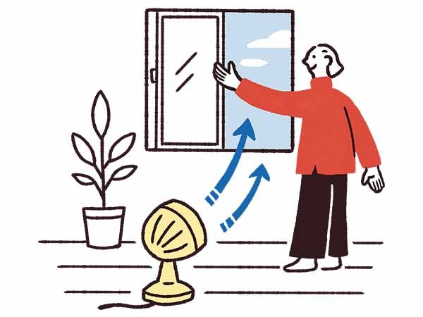 対策2：ウイルスを追い出す＆防いで飛沫感染を予防