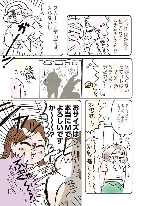 「私のサイズはＭ」それってホント？