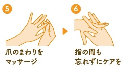 寝る前3分！手荒れ改善＆予防マッサージ