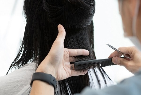 50代に人気のウルフヘア