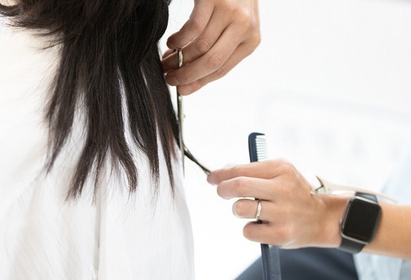 トップにボリューム＋軽い襟足2