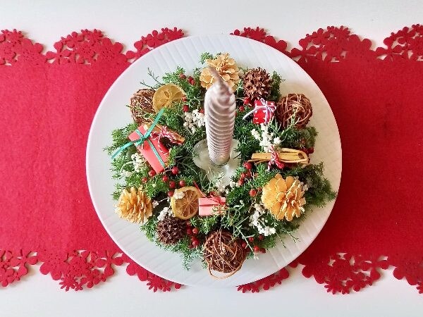 100均活用【クリスマス】手作りリースの簡単アレンジアイデア3選